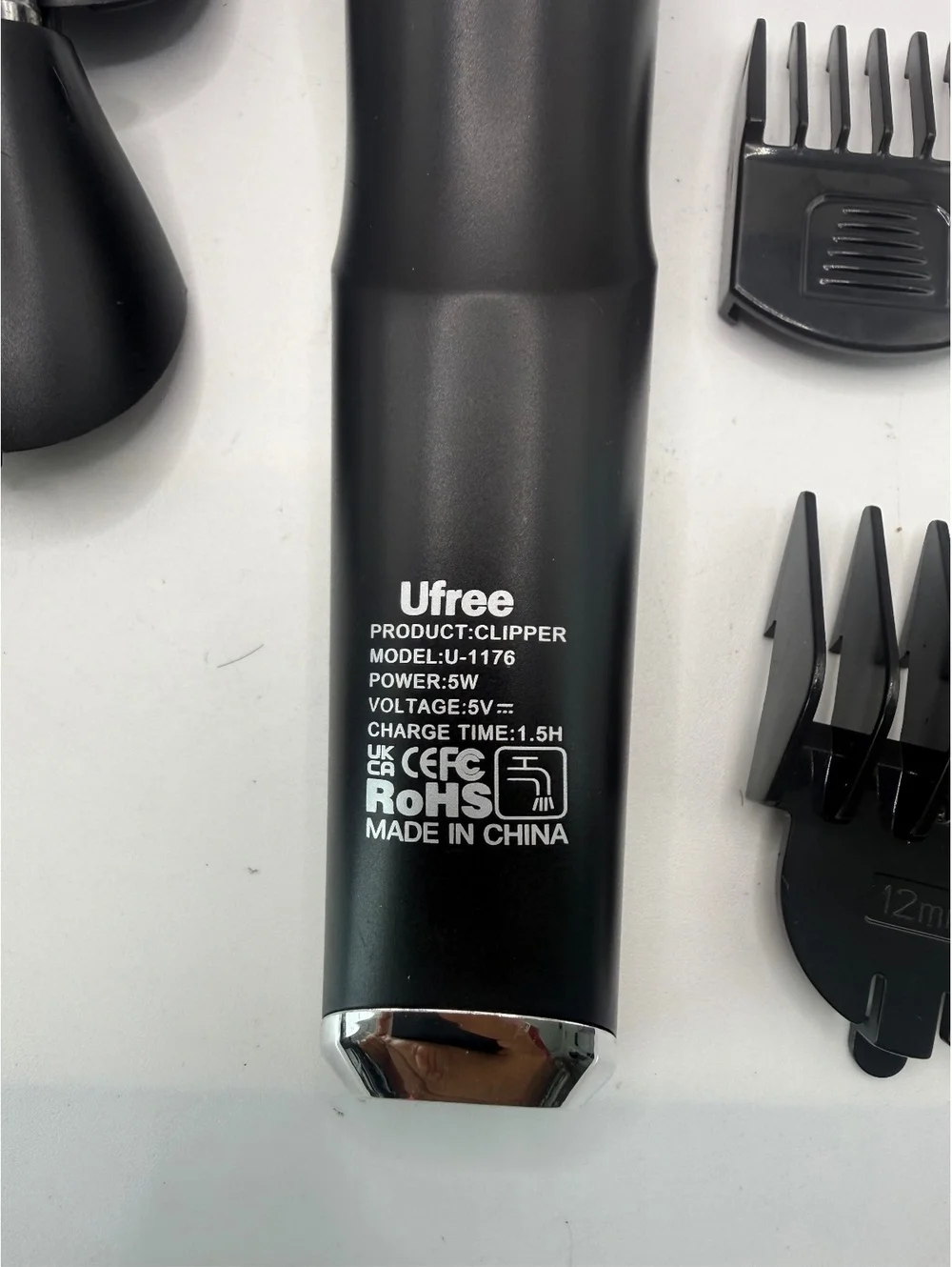 Ufree Cordless Hair Clipper Kit with Multiple Attachments